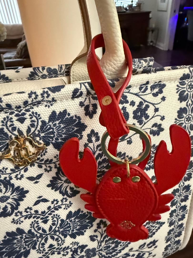 Trending Beaded Bags and Resort Collection - Nanette Lepore Lobster Tote with Bag Charm
