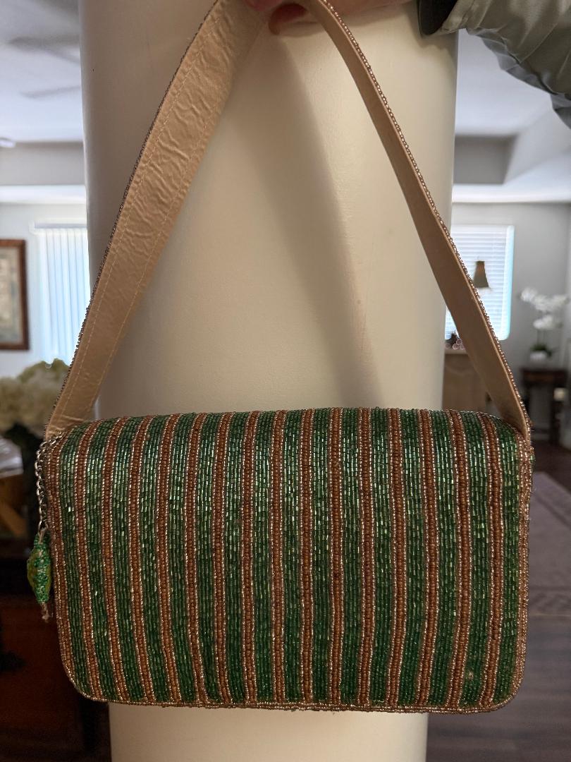 Trending Beaded Bags - Palm Tree Tassel
