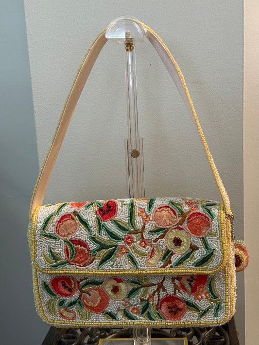 Trending Beaded Bags and Resort Collection - Peaches with Matching Bag Charm