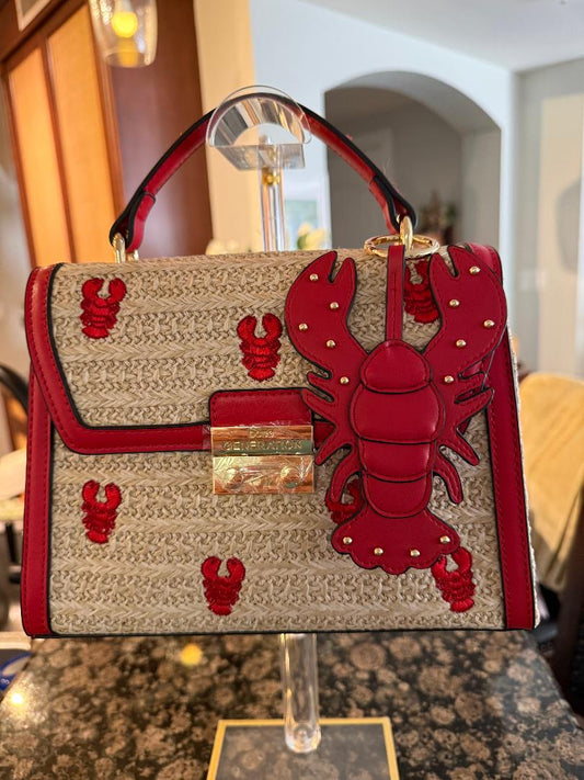 Trending Beaded Bags and Resort Collection - BCBG Top Handle Crossbody with Lobster Charm