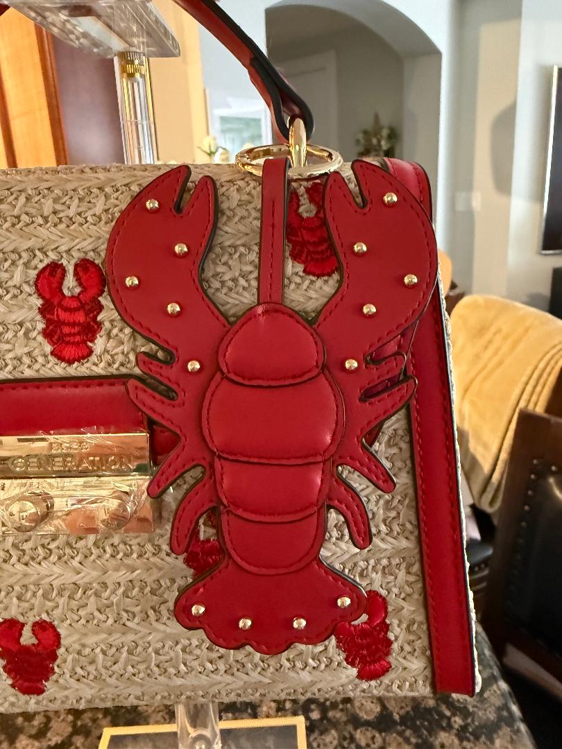 Trending Beaded Bags and Resort Collection - BCBG Top Handle Crossbody with Lobster Charm