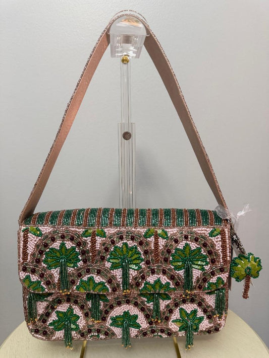 Trending Beaded Bags - Palm Tree Tassel
