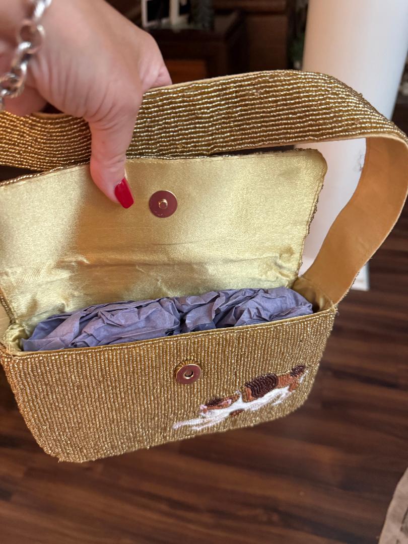 Trending Beaded Bags and Resort Collection - Cat Shoulder Bag