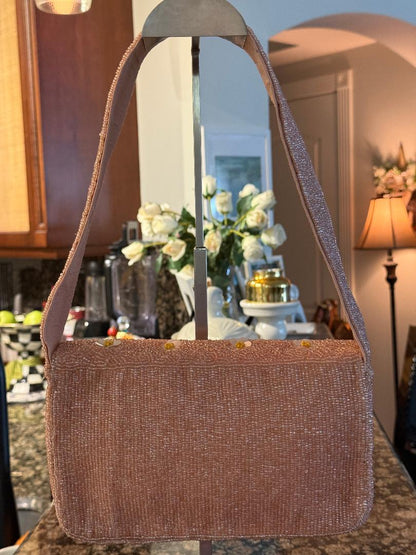 Trending Beaded Bags and Resort Collection - Sol Mer Coconut Beaded Shoulder Bag
