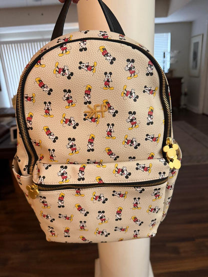 Trending Beaded Bags and Resort Collection - Disney Mickey Mouse Vegan Leather Backpack