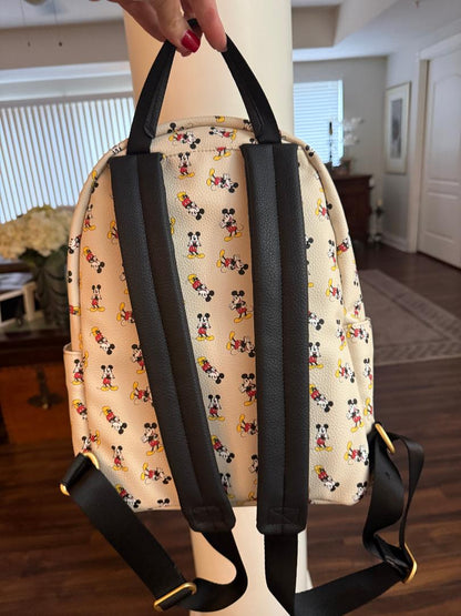 Trending Beaded Bags and Resort Collection - Disney Mickey Mouse Vegan Leather Backpack