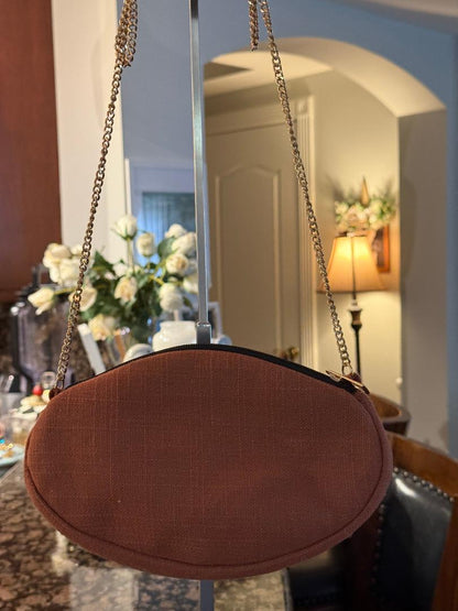 Trending Beaded Bags and Resort Collection - Football Crossbody Beaded Bag