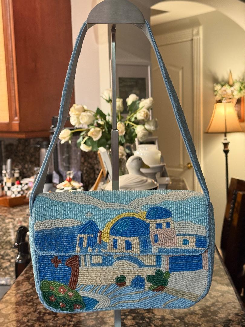 Trending Beaded Bags and Resort Collection - Sol Mer Greece Shoulder Bag