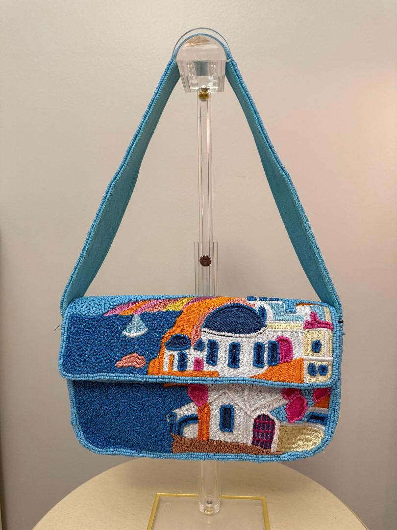 Trending Beaded Bags and Resort Collection - Greece Santorini