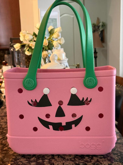 Trending Beaded Bags and Resort Collection - Halloween Pink & Green Bogg Bag