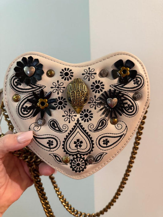 Trending Beaded Bags and Resort Collection - Kurt Geiger Heart Crossbody