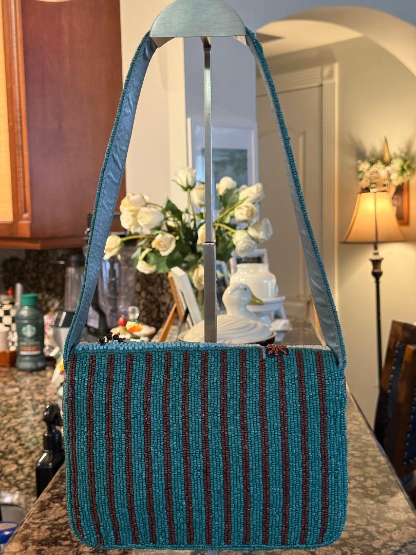 Trending Beaded Bags and Resort Collection - Las Vegas Beaded Shoulder Bag