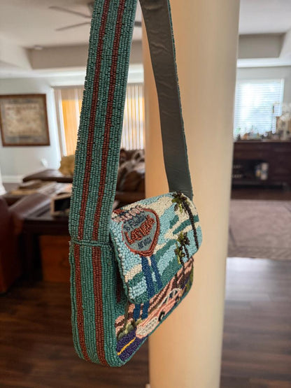 Trending Beaded Bags and Resort Collection - Las Vegas Beaded Shoulder Bag