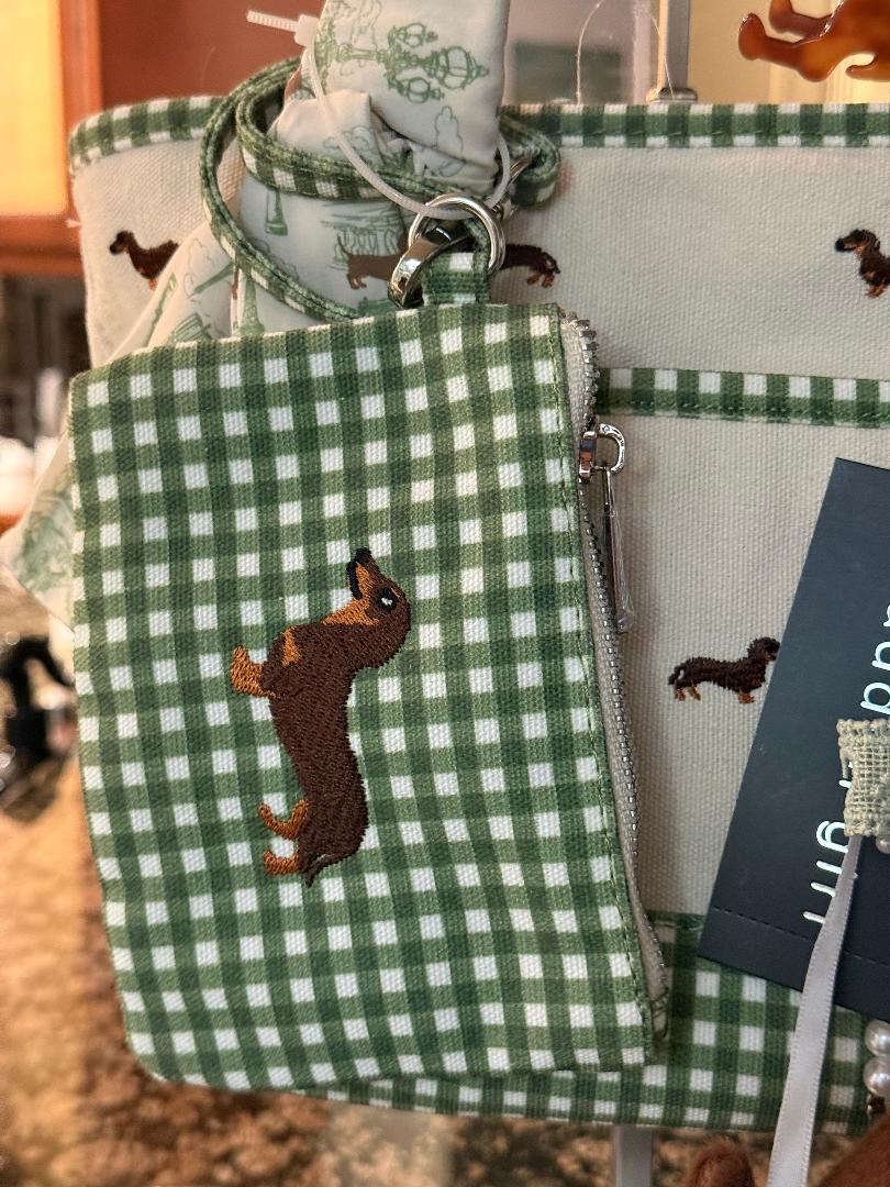 Trending Beaded Bags and Resort Collection - Madden Girl Dachshund Tote Bag