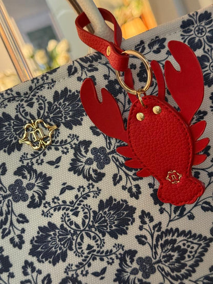 Trending Beaded Bags and Resort Collection - Nanette Lepore Lobster Tote with Bag Charm