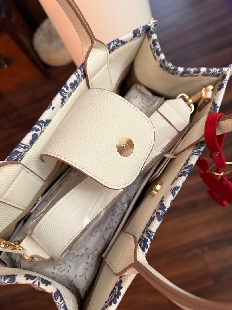 Trending Beaded Bags and Resort Collection - Nanette Lepore Lobster Tote with Bag Charm