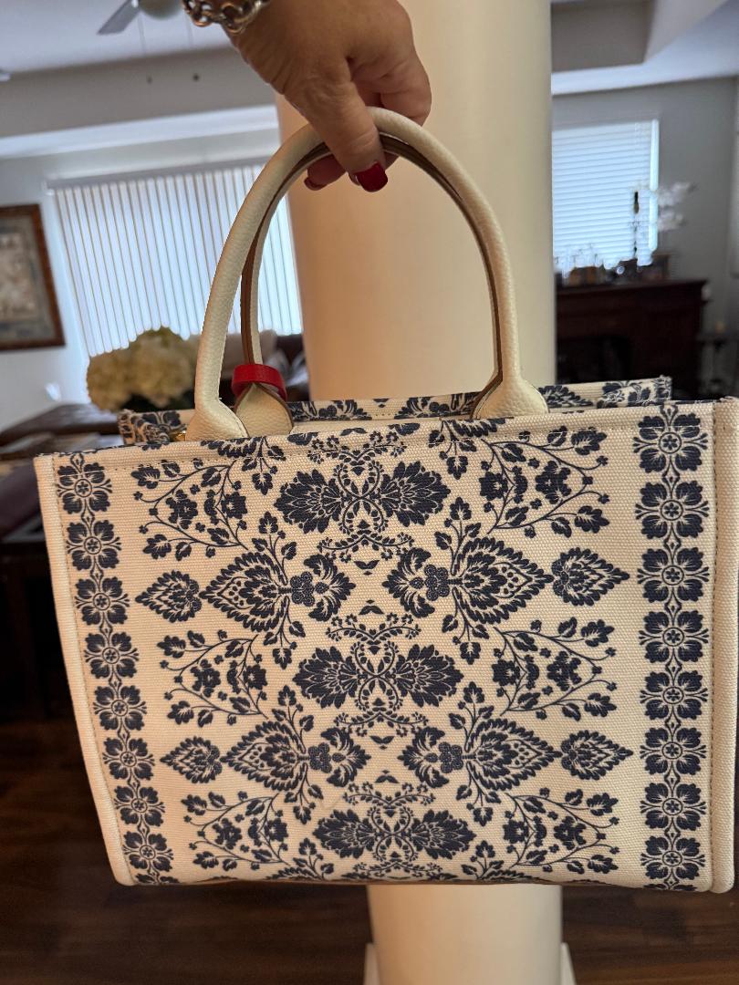 Trending Beaded Bags and Resort Collection - Nanette Lepore Lobster Tote with Bag Charm