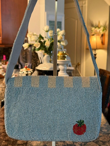 Trending Beaded Bags and Resort Collection - Sol Mer Pasta Beaded Shoulder Bag