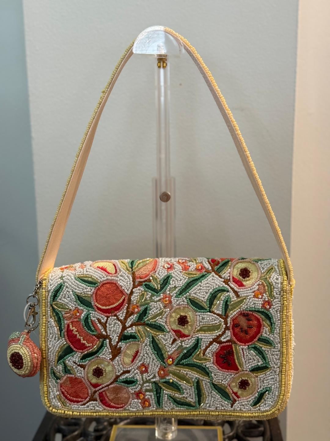 Trending Beaded Bags and Resort Collection - Peaches with Matching Bag Charm