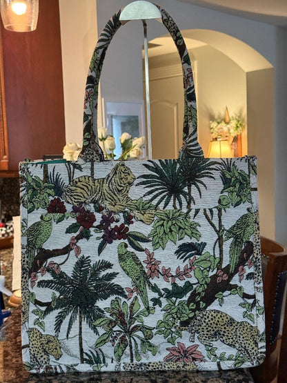 Trending Beaded Bags and Resort Collection - America & Beyond Safari Beaded Tote