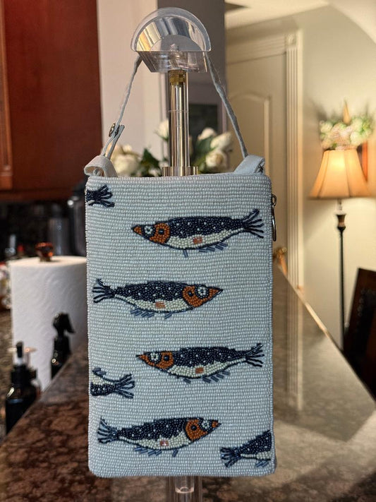 Trending Beaded Bags and Resort Collection - Sardine Crossbody Bag