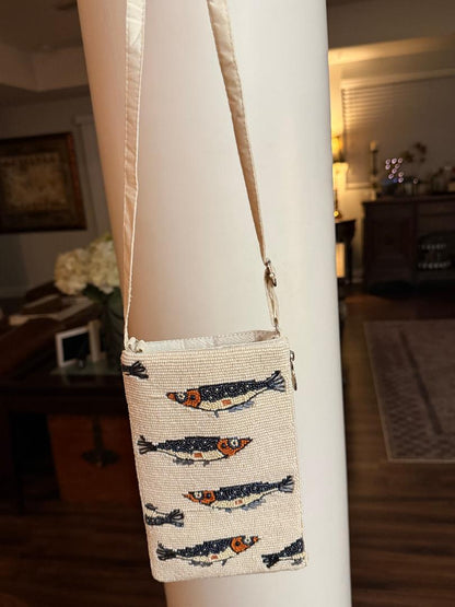 Trending Beaded Bags and Resort Collection - Sardine Crossbody Bag