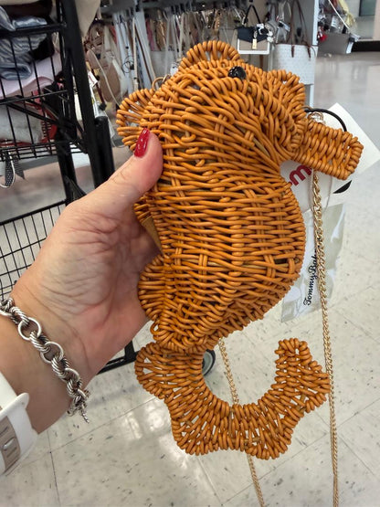 Trending Beaded Bags and Resort Collection - Tommy Bahama Wicker Seahorse Crossbody