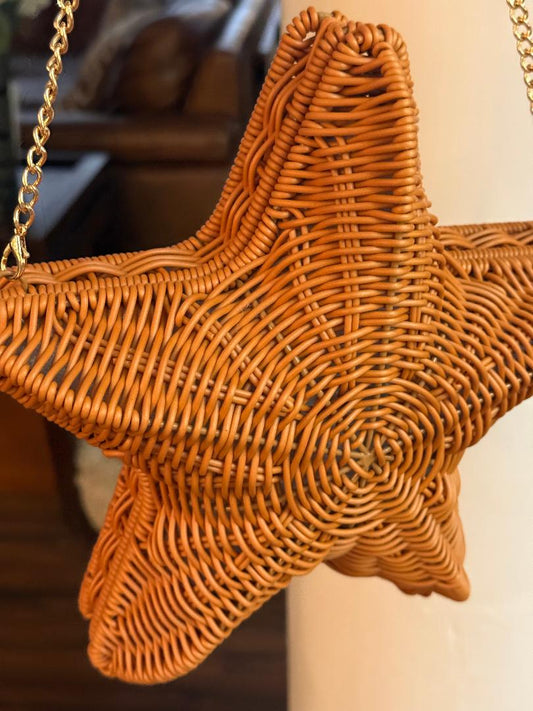 Trending Beaded Bags and Resort Collection Tommy Bahama Wicker Starfish Crossbody