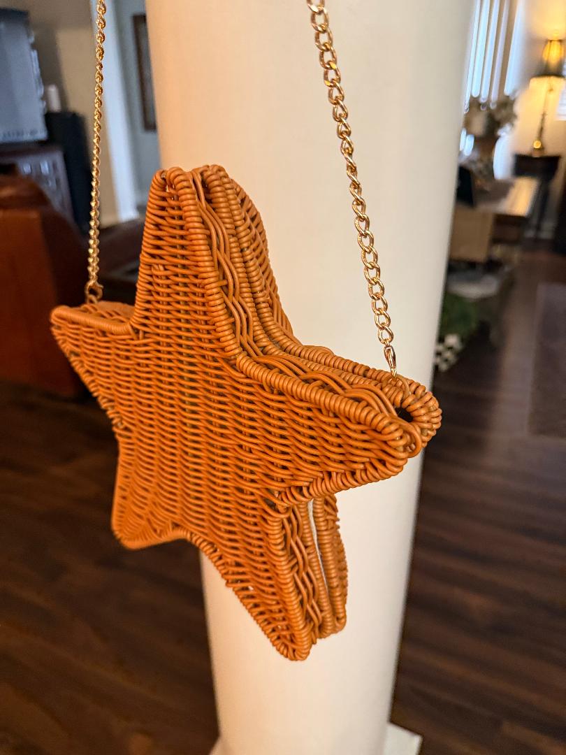 Trending Beaded Bags and Resort Collection Tommy Bahama Wicker Starfish Crossbody
