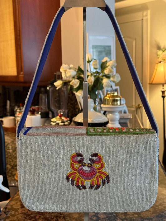 Trending Beaded Bags and Resort Collection - America & Beyond Sun & Sea Beaded Shoulder Bag