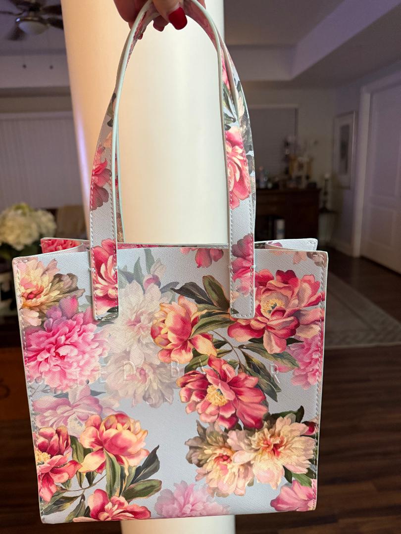 Trending Beaded Bags and Resort Collection - Ted Baker Floral Small Tote