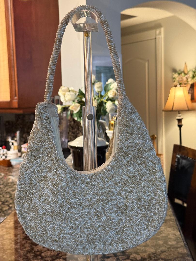 Beaded Bags and Resort Collection - Sea Turtle Top Handle with Sea Shells