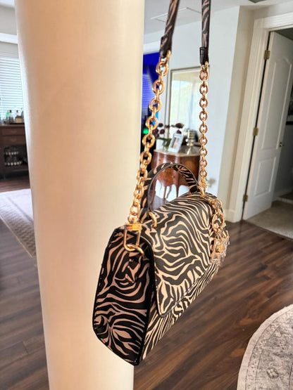 Trending Beaded Bags and Resort Collection - Anne Klein Zebra Cross Body